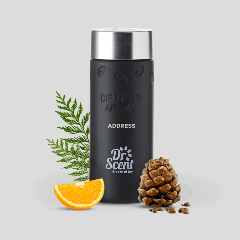 Address Aroma Oil 170ml Black Bottle