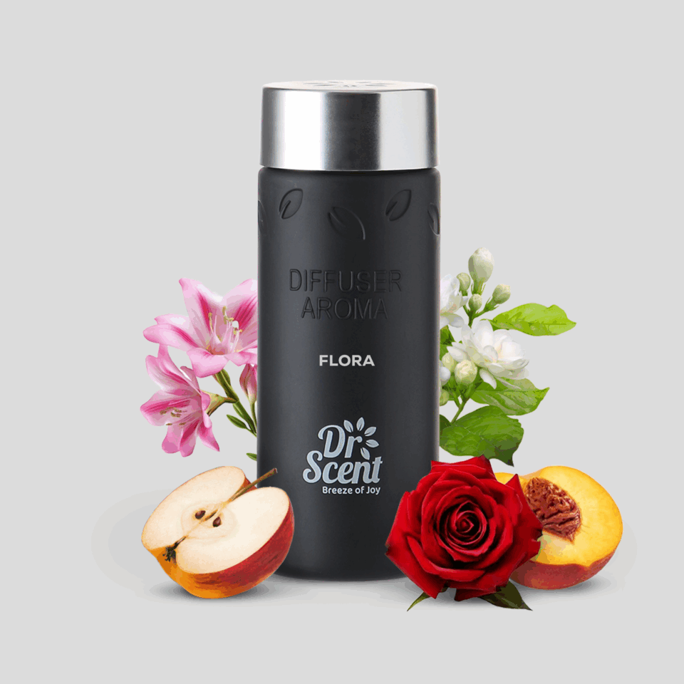 Flora Aroma Oil 170ml Black Bottle
