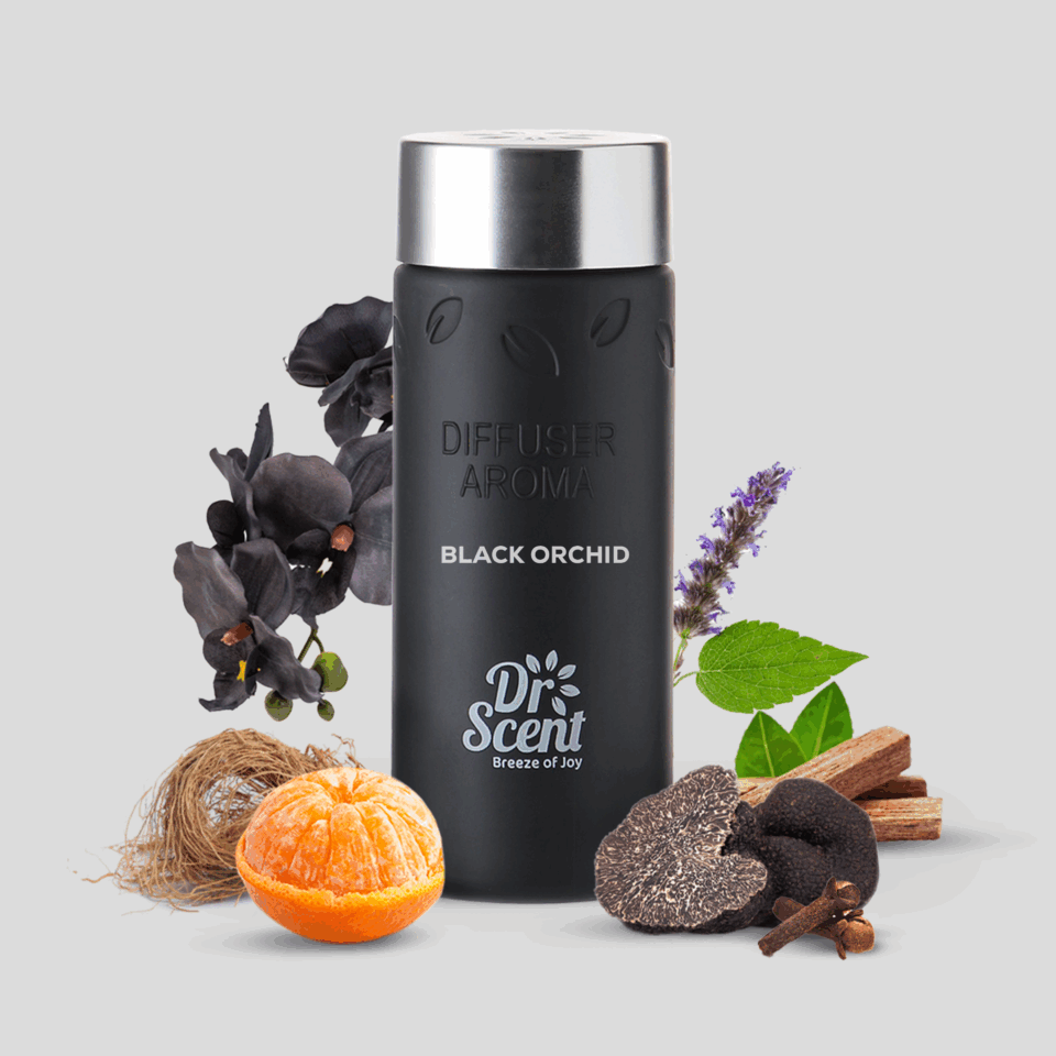 Black Orchid Aroma Oil 170ml Black bottle