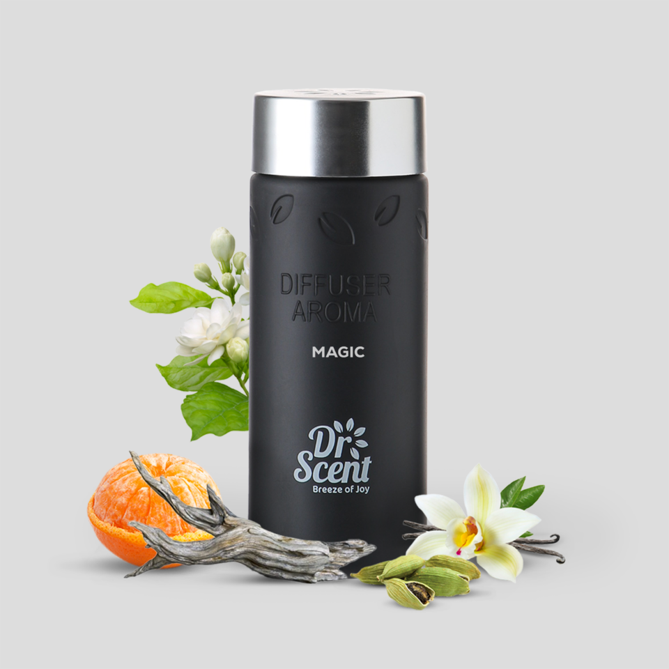 Magic Aroma Oil Black Bottle